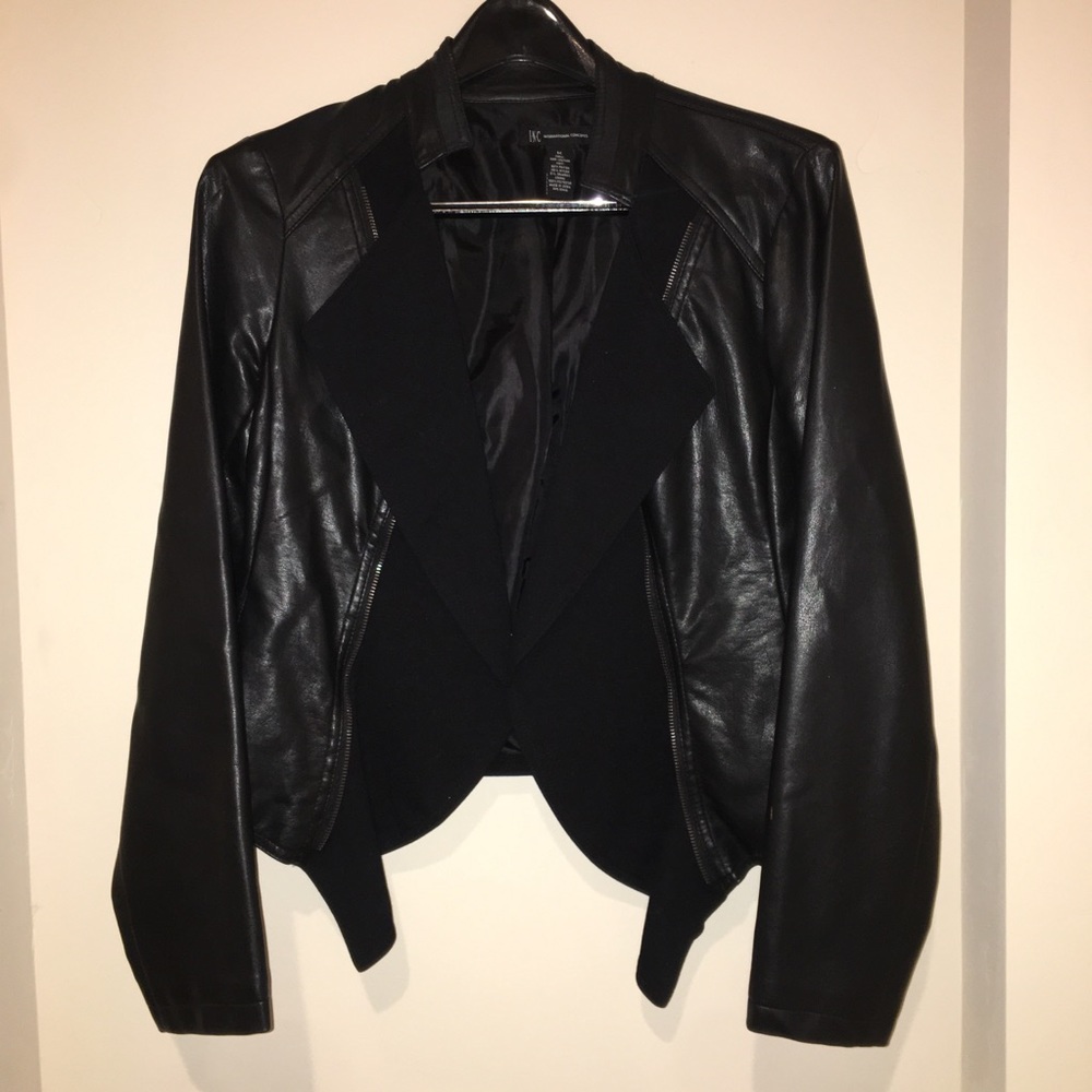 INC Leather Jacket